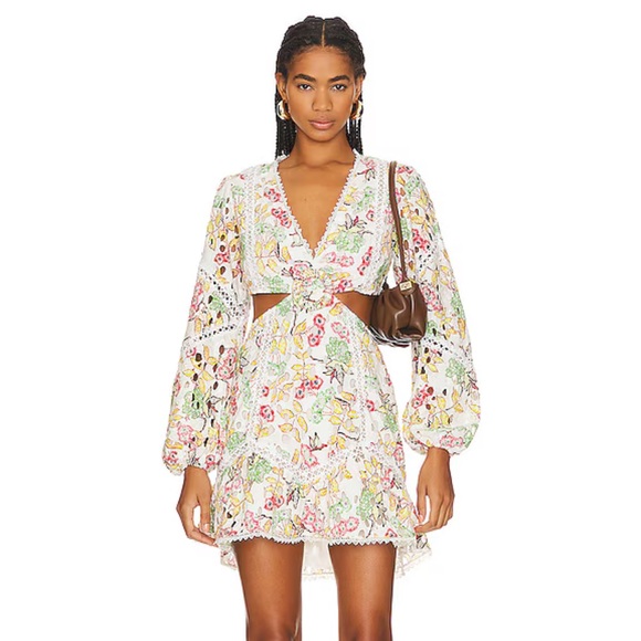 HEMANT & NANDITA cut out dress - Picture 1 of 3